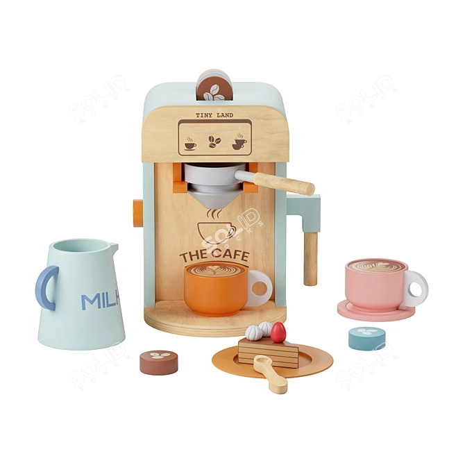 Youthful Brew Maker, Creative Design 3D model image 3