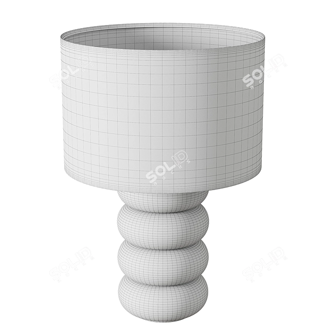 Contemporary Linus Table Lamp 3D model image 3