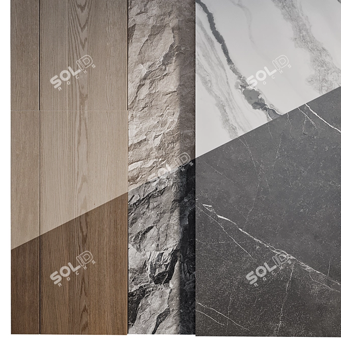 Corona 9 Wall Panel Design 3D model image 5