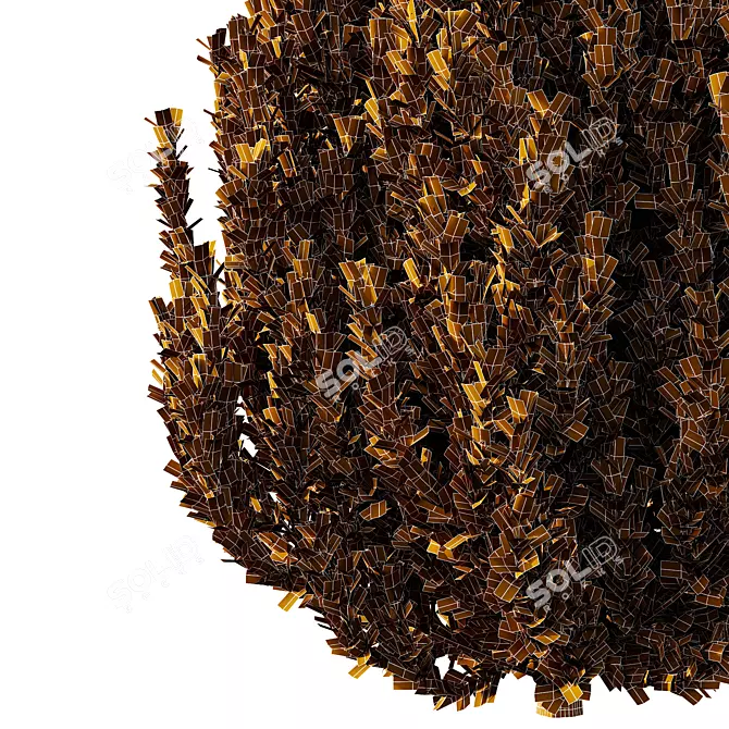 Variety Bush Models Collection 3D model image 4