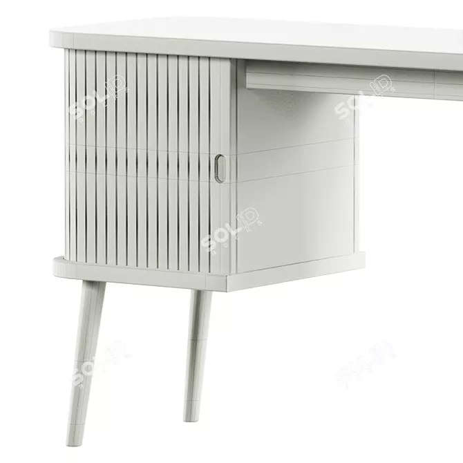 Modern Grayson Desk for 3D 3D model image 3