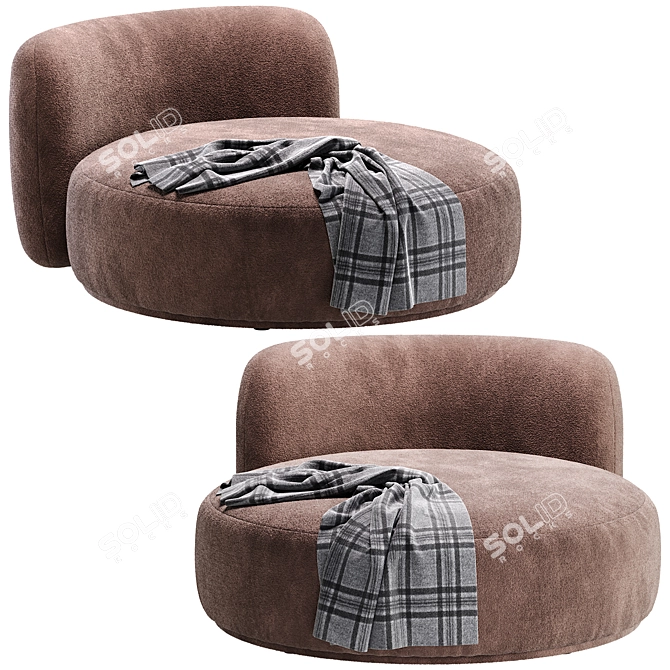 Fabro Sofa, Modern Design GUIDATA 3D model image 3