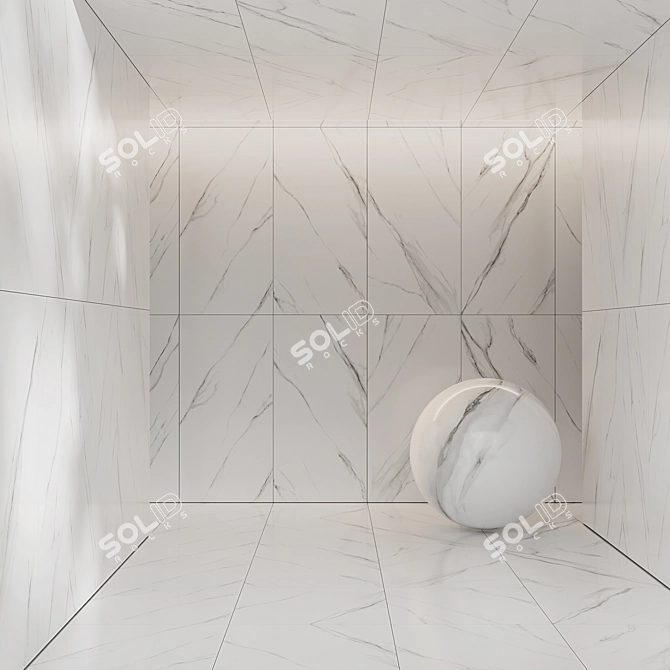 Elegant Kerranona Butik Ceramic Granite 3D model image 1