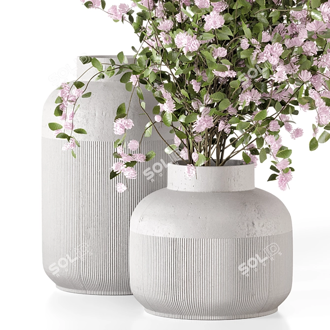 Dry Plants Bouquet Collection 3D 3D model image 2