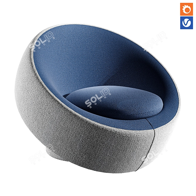 Allure Seating Collection 3D model image 4