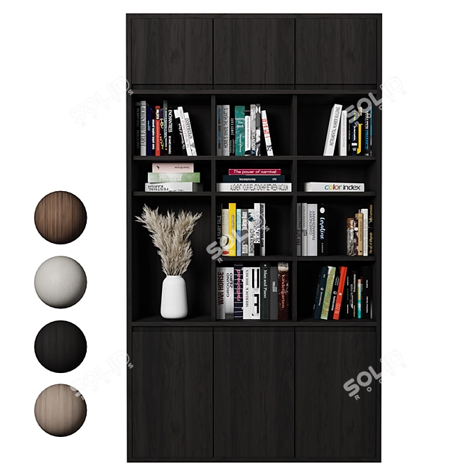 Modular Shelf Storage System 3D model image 4