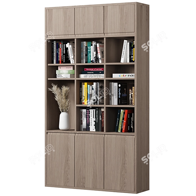 Modular Shelf Storage System 3D model image 5