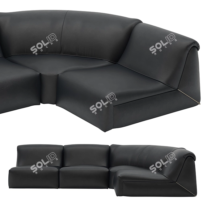  Bond Sofa 3D Model Download 3D model image 2