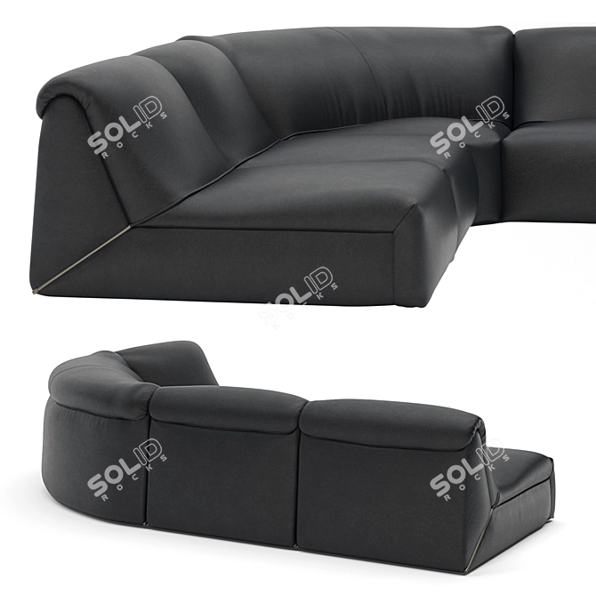  Bond Sofa 3D Model Download 3D model image 3