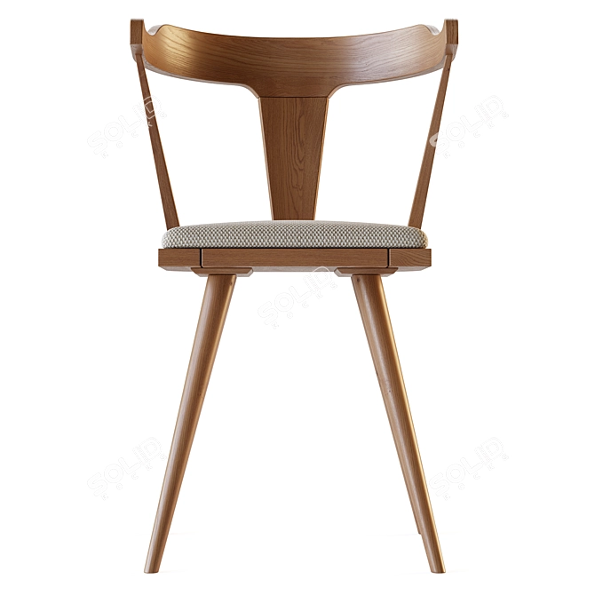 Stylish Dining Chair Angelo 3D model image 7