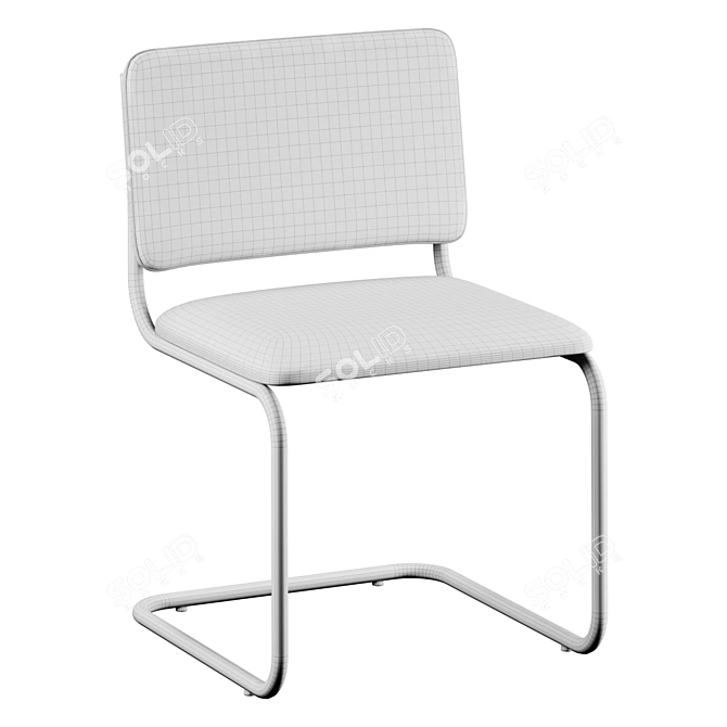 Stylish Sylwia Chair 2021 3D model image 5