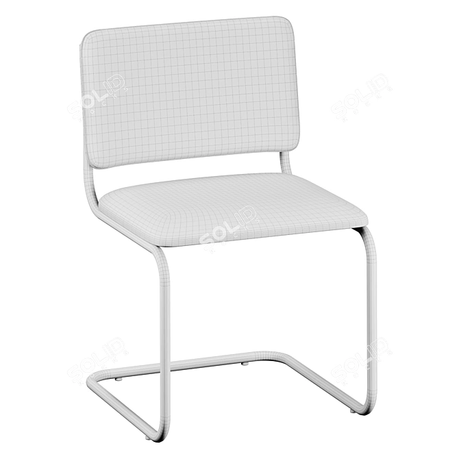 Stylish Sylwia Chair 2021 3D model image 7