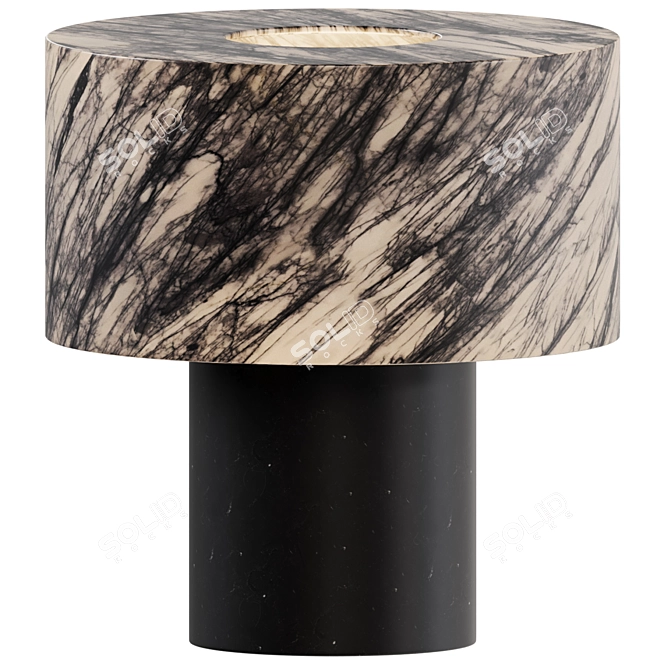 Elegant Biso Table Lamp 3D model image 1