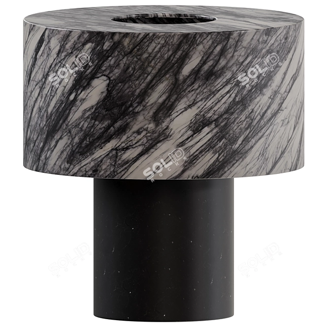 Elegant Biso Table Lamp 3D model image 2