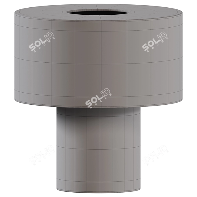 Elegant Biso Table Lamp 3D model image 3