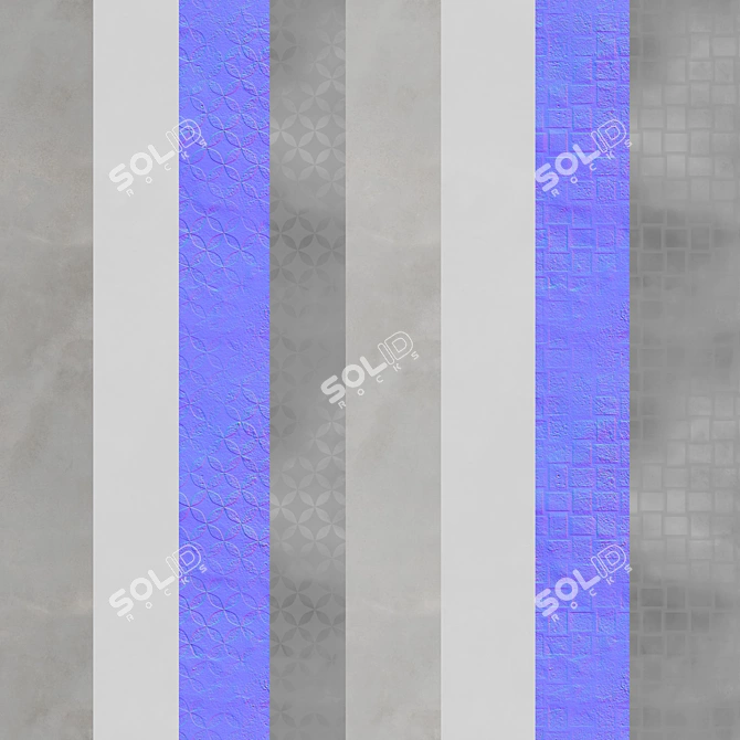 Seamless 4K Textures Pack 3D model image 4