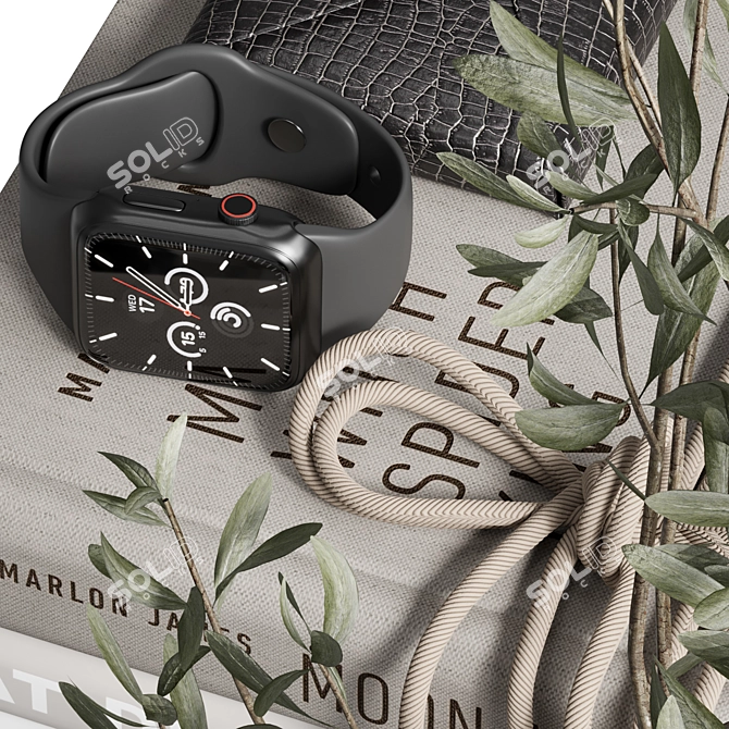 Elegant Decor Set 58 3D model image 5