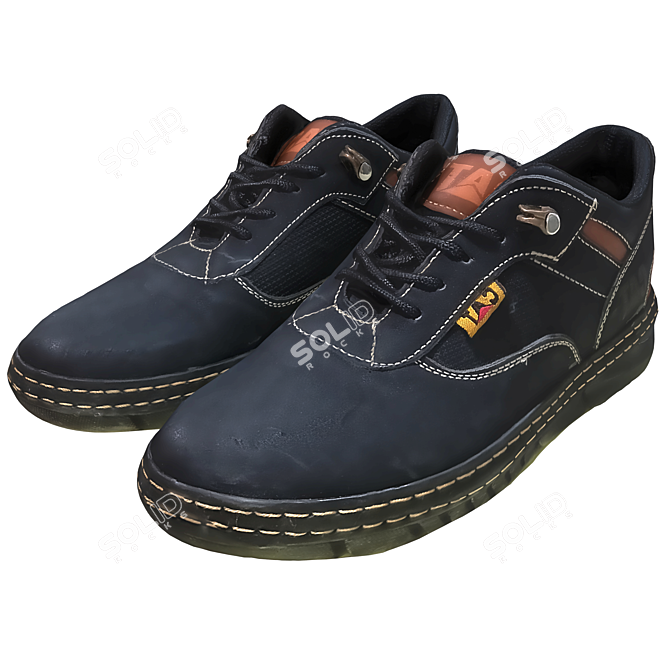 Modern 3D Max Shoes Model 3D model image 1