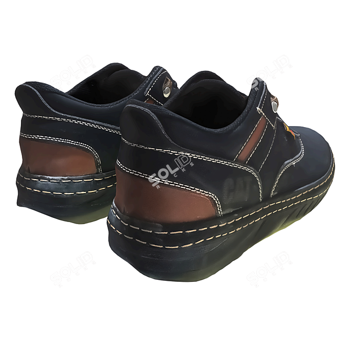 Modern 3D Max Shoes Model 3D model image 2