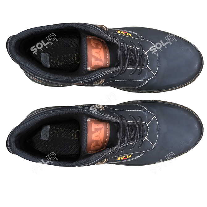 Modern 3D Max Shoes Model 3D model image 5