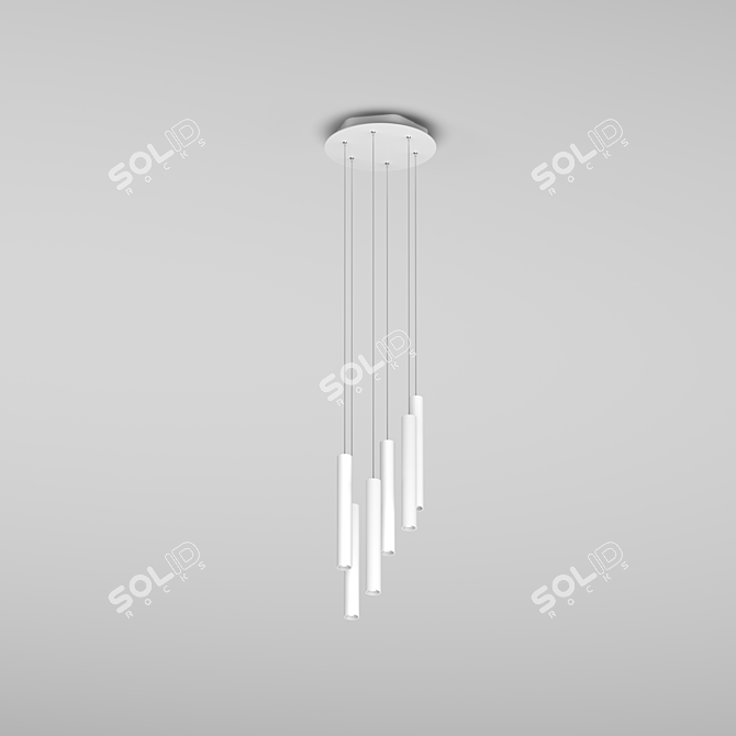 Cascade Pendant Light HOKASU PL14 3D model image 2