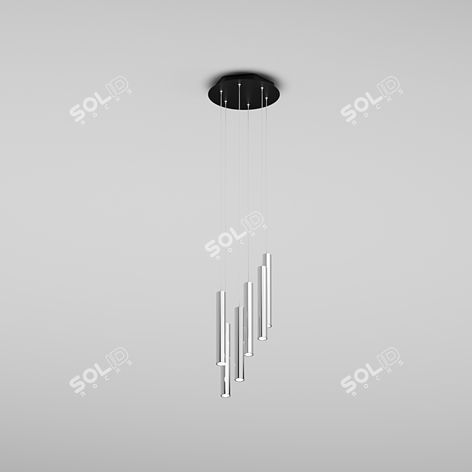 Cascade Pendant Light HOKASU PL14 3D model image 5