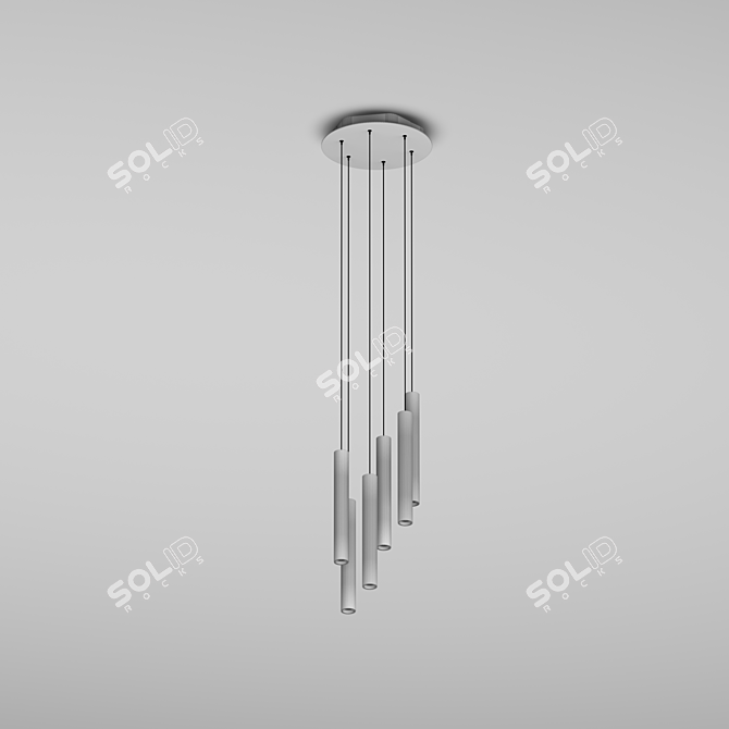 Cascade Pendant Light HOKASU PL14 3D model image 6