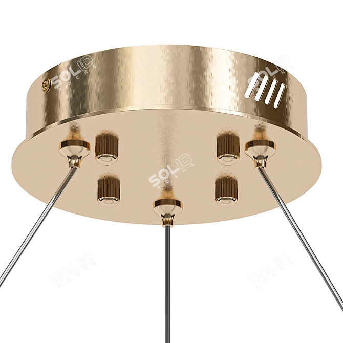 Omma Bronza LED Pendant Light 3D model image 2