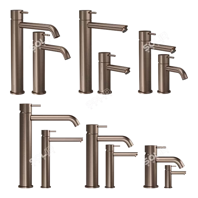 Corona Cobber Mixer Set 3DsMax 3D model image 1