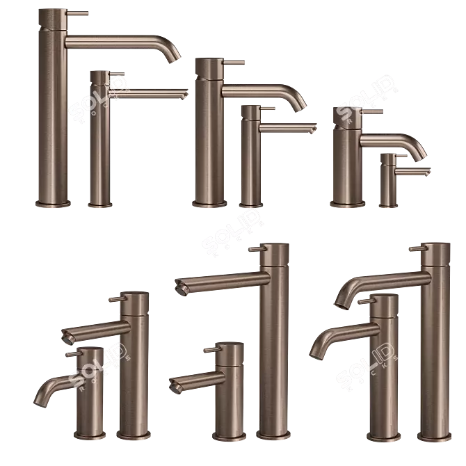 Corona Cobber Mixer Set 3DsMax 3D model image 3