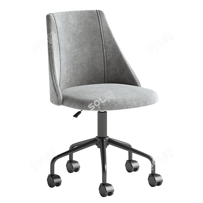 Office Computer Chair 3D Model 3D model image 9