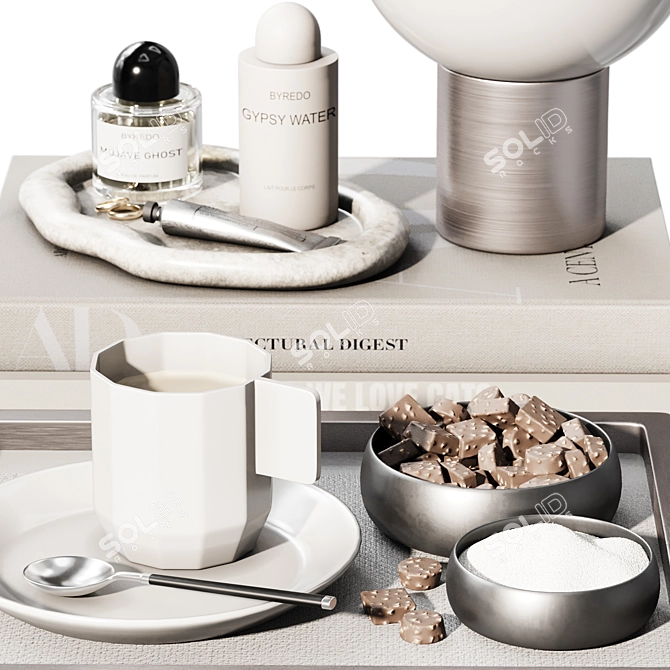  Modern Tableware Set 2018 3D model image 3