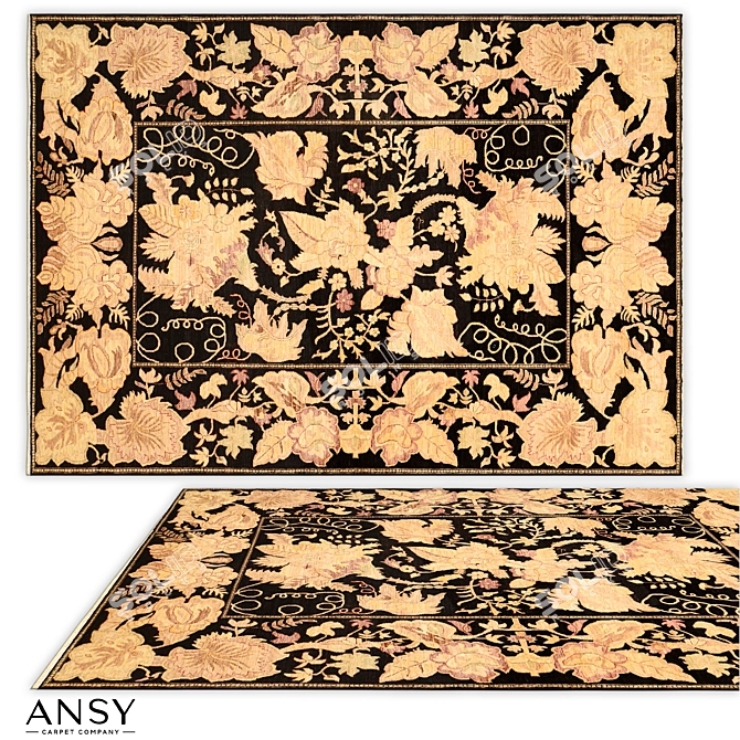 Provence Handmade Rug by ANSY 3D model image 1