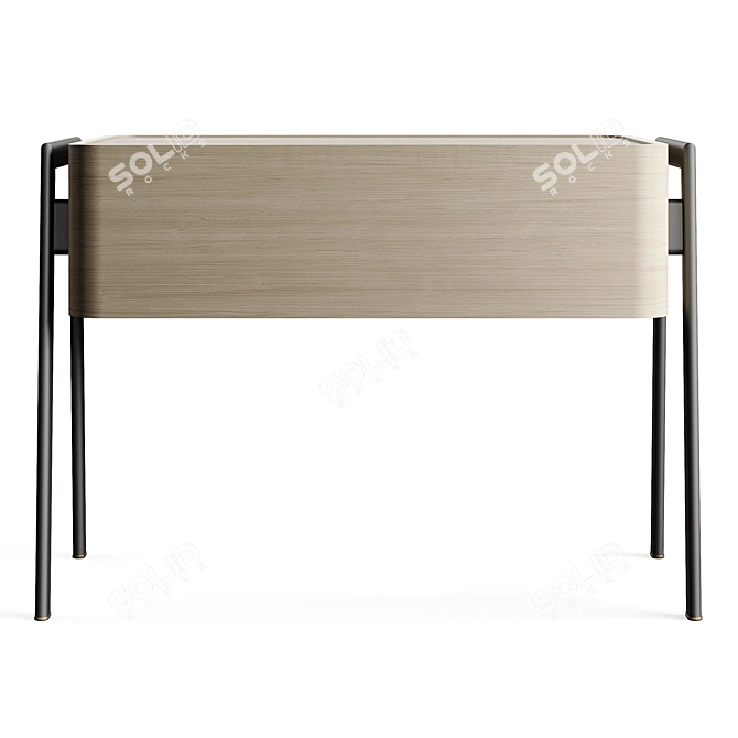  Sleek Modern Bedside Table 3D model image 6