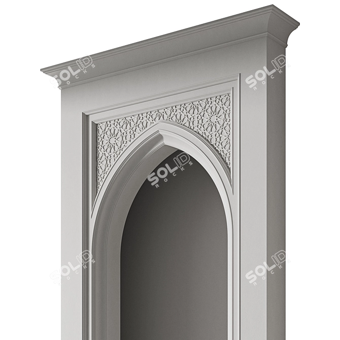 Adjustable Arabesque Arch Kit 3D model image 4