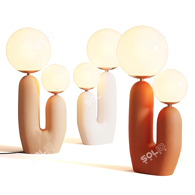  Artisan OO Table Lamp 3D model image 4