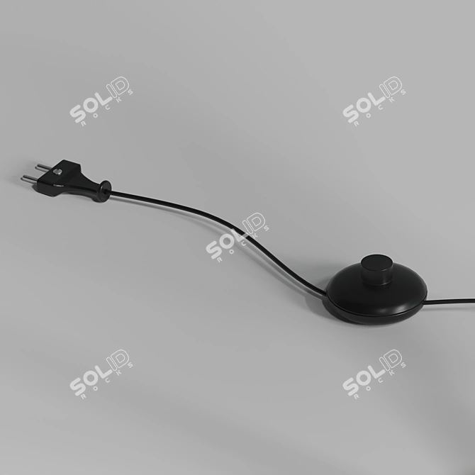 Modern LED Floor Lamp 3D model image 3