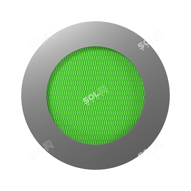 Round 210 Outdoor Trampoline 3D model image 6