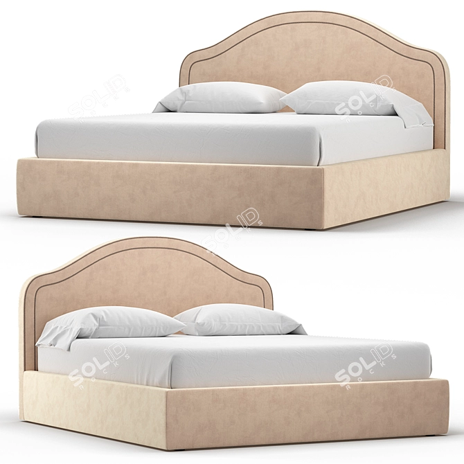 Idealbeds Dreamy Bed 3D model image 1