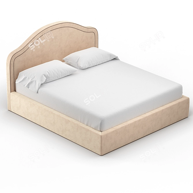 Idealbeds Dreamy Bed 3D model image 2