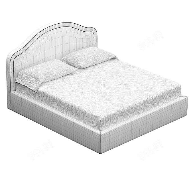 Idealbeds Dreamy Bed 3D model image 5