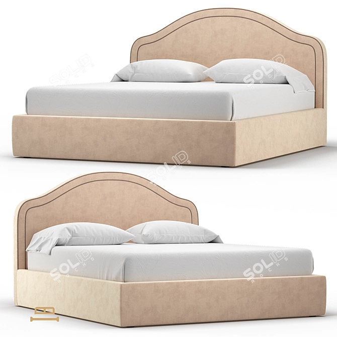 Idealbeds Dreamy Bed 3D model image 6