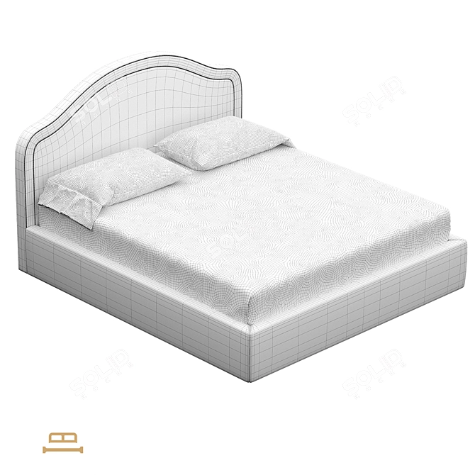 Idealbeds Dreamy Bed 3D model image 10