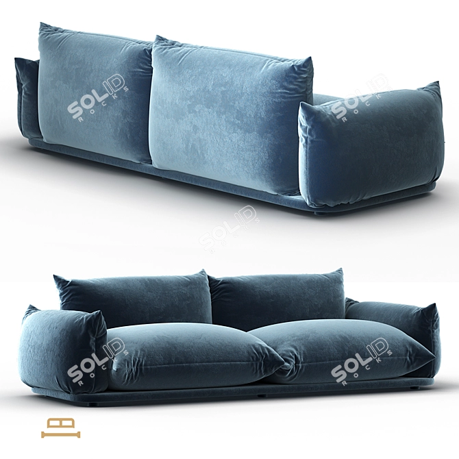 Idealbeds BUENO Sofa Bed 3D model image 5