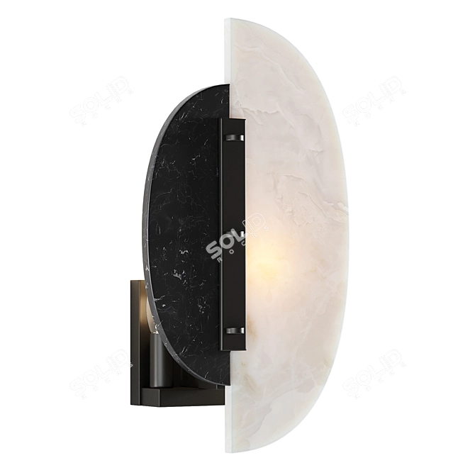 Eclipse Sconce by Black Rooster Decor 3D model image 4