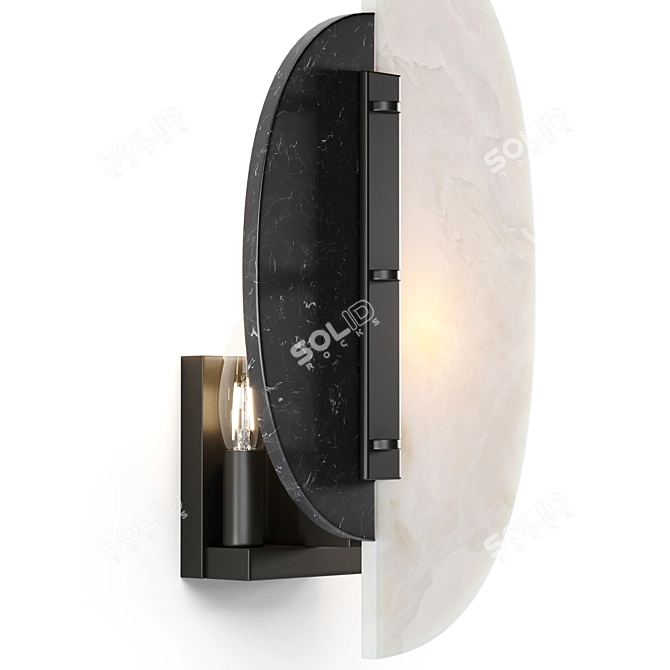 Eclipse Sconce by Black Rooster Decor 3D model image 7