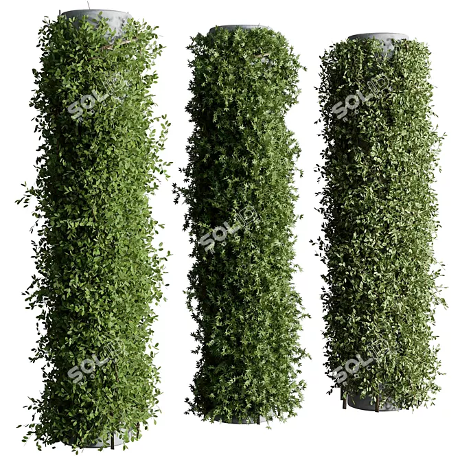 Elegant Column Garden Ivy{/*Translate from Russian if needed*/} 3D model image 3