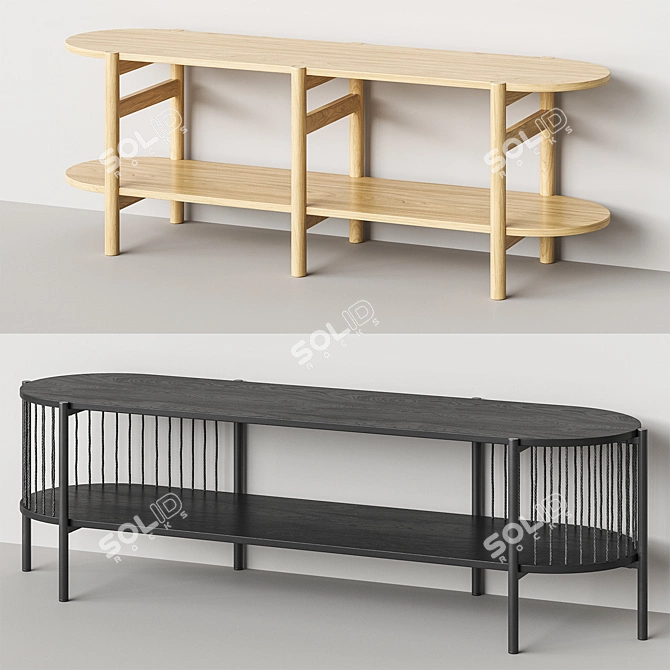 Alonos & Haris TV Stand 3D model image 3