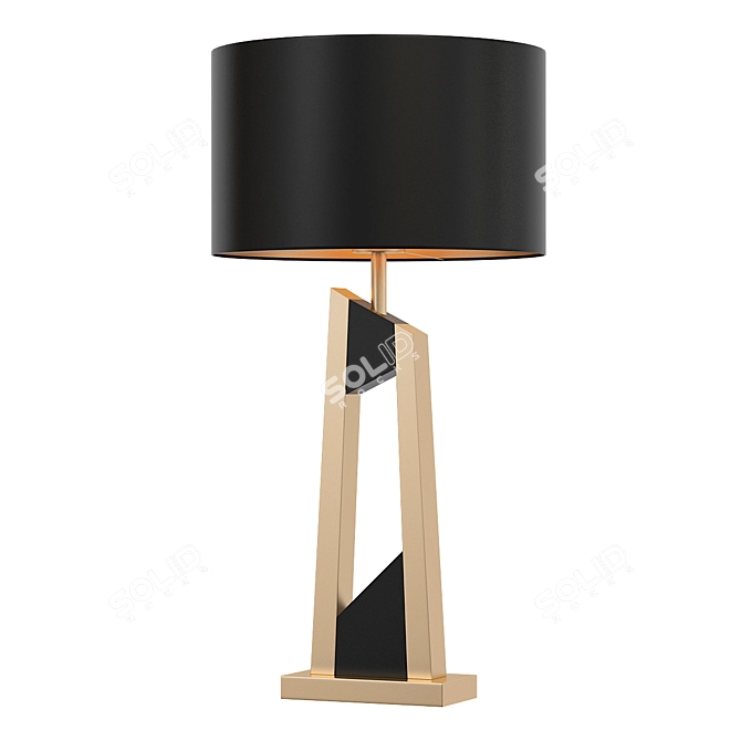 Modern Pharo Table Lamp 3D model image 1