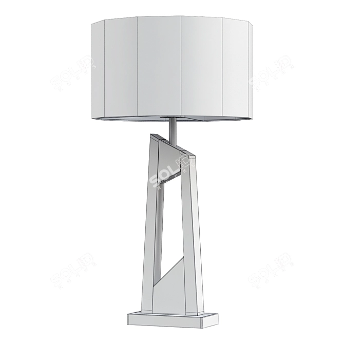 Modern Pharo Table Lamp 3D model image 2